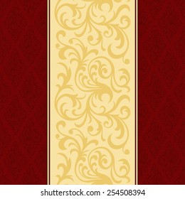 vintage border for cards or invitations