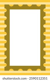 Vintage border decorative pattern template