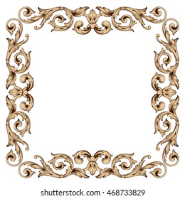 86,474 Baroque frame corner Images, Stock Photos & Vectors | Shutterstock