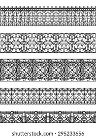 vintage border set for design