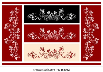 vintage borders