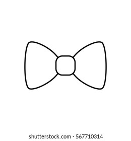 Vintage bow tie icon vector illustration graphic design