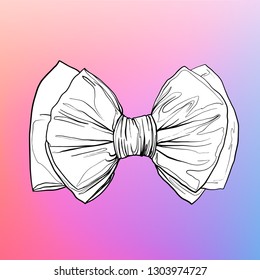 Vintage bows. Vector illustration EPS10 - Vector