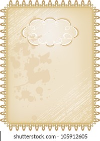 vintage box frame