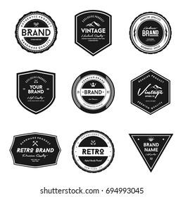 Vintage Brand Badge And Label