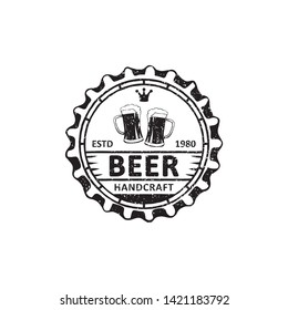 vintage brewery badges, labels, emblems and logo