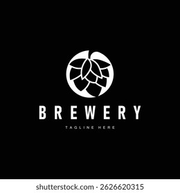 vintage brewery logo design concept, whiskey drink with simple minimalist concept, symbol template for product brand, restaurant, bar, cafe