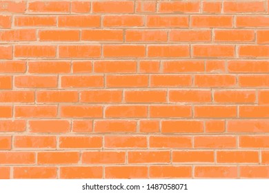 Vintage brick wall Vector illustration background