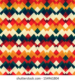 vintage bright seamless pattern