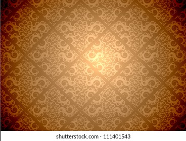 Vintage brown pattern