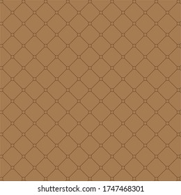 Vintage brown pattern. Vector background.