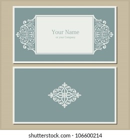 Vintage business card