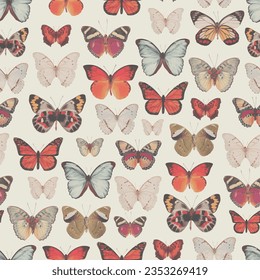 Vintage Butterflies, A beautiful and luxurious design for many occasions. svg