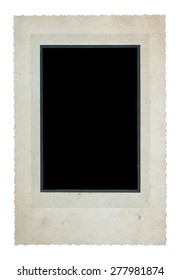 vintage cabinet photograph, vector