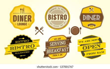 Vintage Cafe Badge