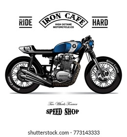 VINTAGE CAFE RACER POSTER