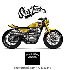 VINTAGE CAFE RACER POSTER