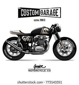 VINTAGE CAFE RACER POSTER