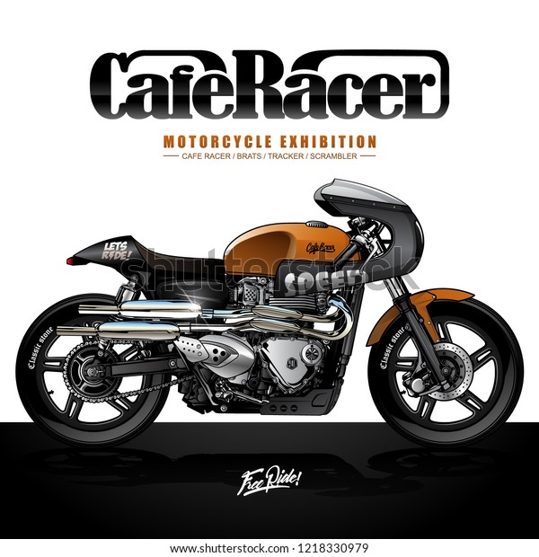 cafe racer poster | Reviewmotors.co
