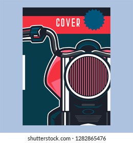 Vintage Cafe Racer Poster - Vector
