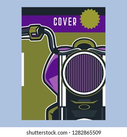Vintage Cafe Racer Poster - Vector