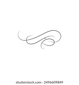 Vintage Calligraphic Design Elements flat vector design