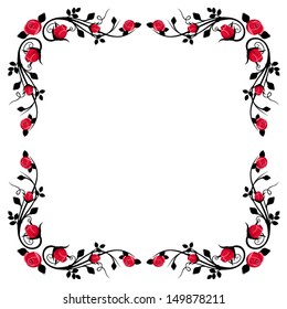 132,659 Flower square border Images, Stock Photos & Vectors | Shutterstock