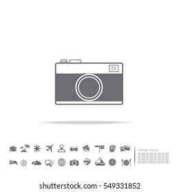 vintage camera icon