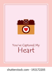 vintage camera poster