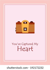vintage camera poster