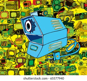 Vintage Camera (vector)