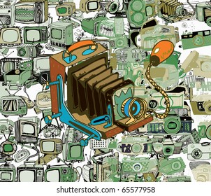Vintage Camera (vector)
