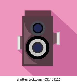 Vintage Camera Vector Illustration