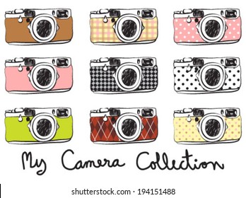 Vintage cameras collection