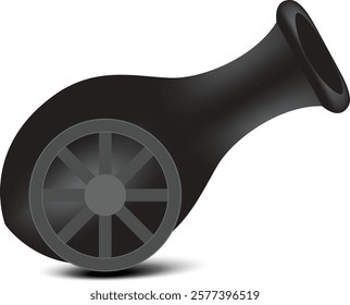 Vintage Cannon Illustration design template 