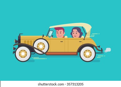 Vintage car collection 
