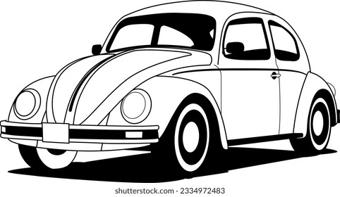 vintage Car Digital File EPs Vector instant download