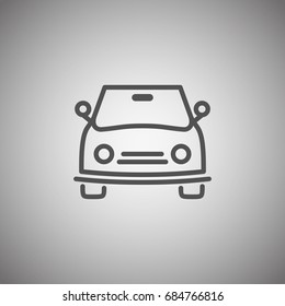 Vintage car icon