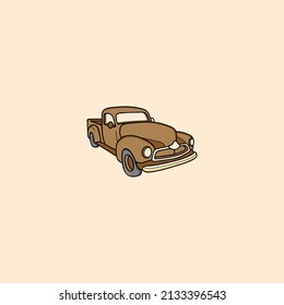 Vintage car illustration design suitable for shirts, wall art, accessories, hats, stickers, phone cases and frames.