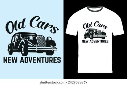 Vintage Car, jeep t shirt design