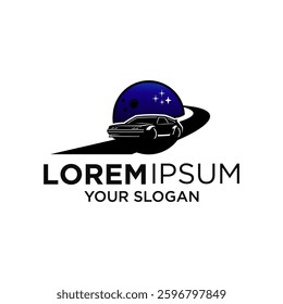 vintage car space logo designs