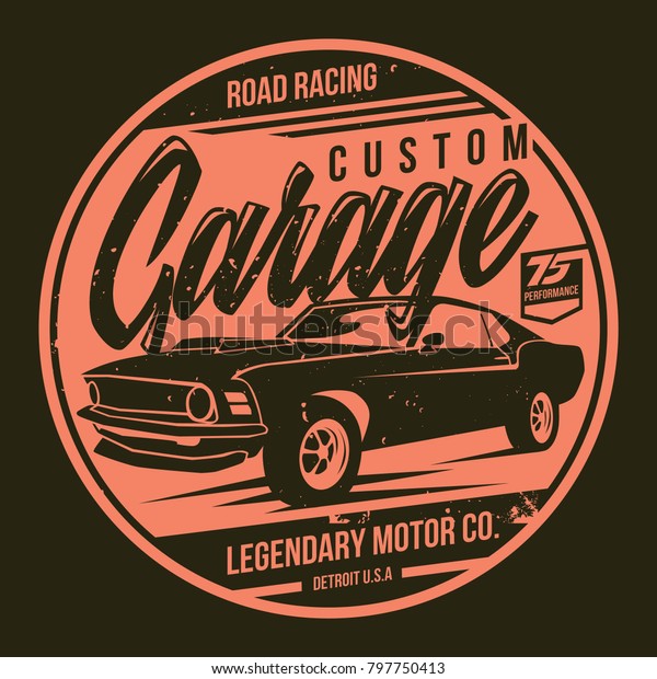 vintage car t shirt