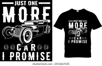 vintage car t-shirt design template 