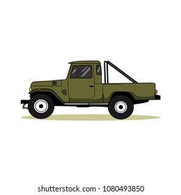 Vintage car vector