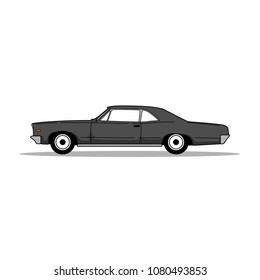Vintage car vector