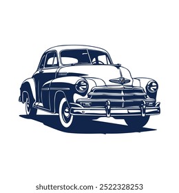 Vintage Car Vector Art Work