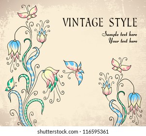 vintage card