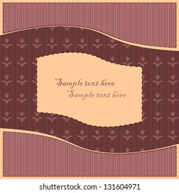 Vintage card