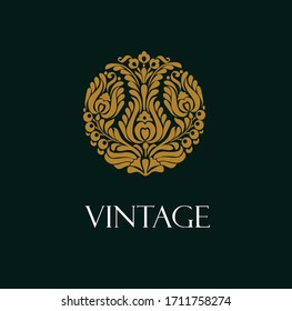 Vintage card design,vintage logo element,vintage background