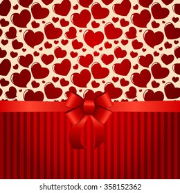 Vintage Card with  Frame Vector Illustration EPS10
